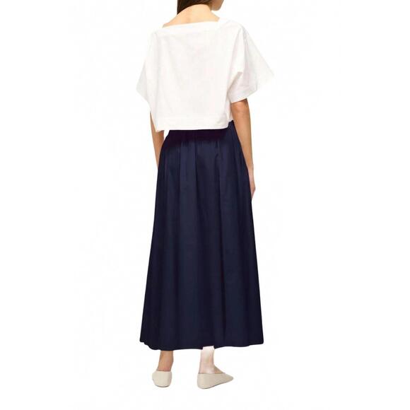 NEW STAUD eden skirt in navy - Picture 3 of 3